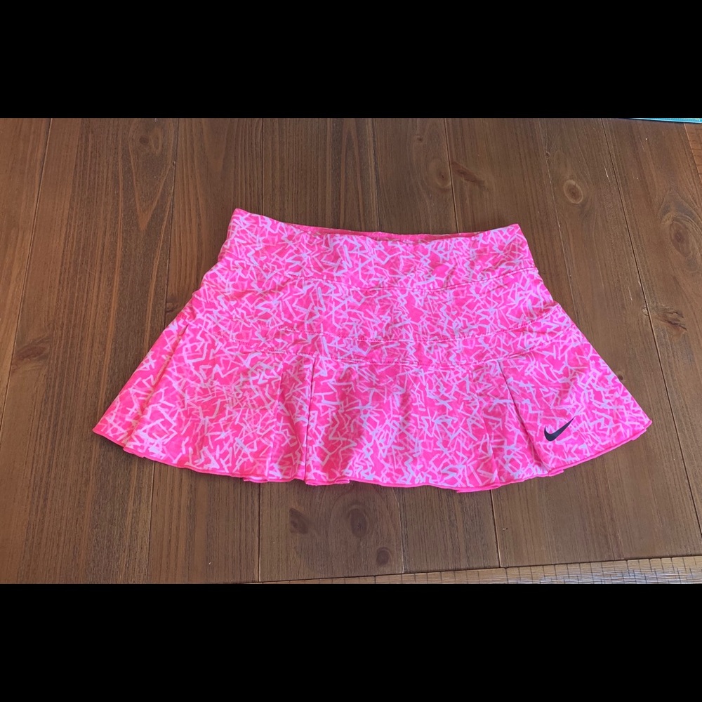 Nike tennis skirt pink size small